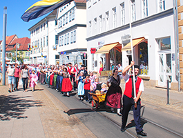 Ausflug zum Danetzare Folklorefestival in Erfurt