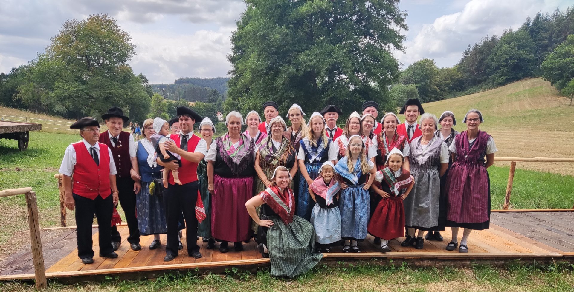 Saarländischer Trachtentag und Köhlerfest in Walhausen am 16.07.2023